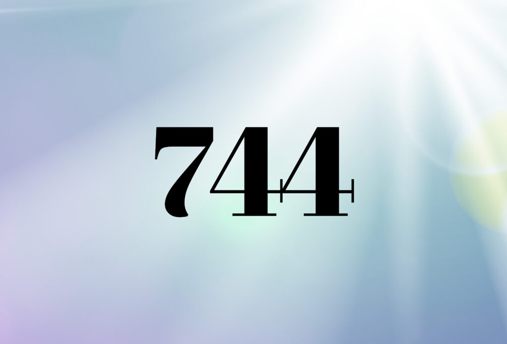 744 angel number